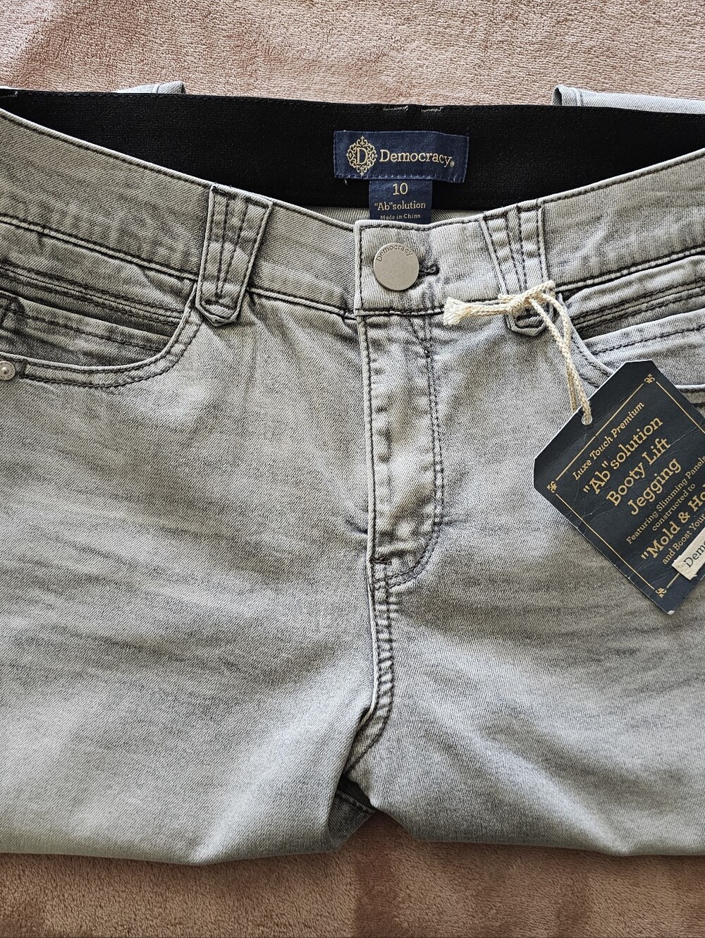 Democracy "Ab"solution Booty Lift & "Ab"solution Skinny Size 10 - Picture 3 of 8